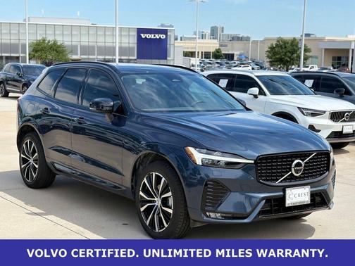 Denim Blue Metallic 2024 Volvo XC60 B5 Plus Dark Theme