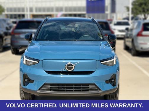 Fjord Blue Metallic 2023 Volvo XC40 Recharge Pure Electric Ultimate