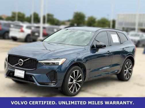 Denim Blue Metallic 2024 Volvo XC60 B5 Plus Dark Theme