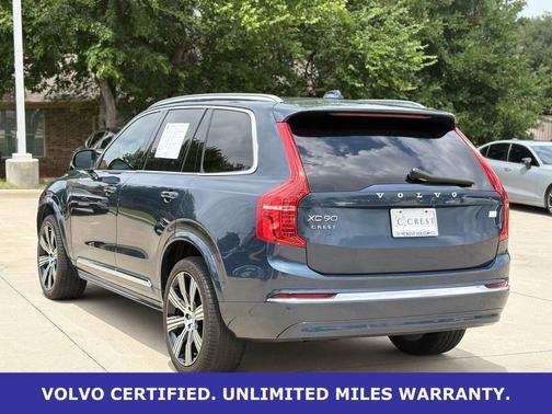 Denim Blue Metallic 2024 Volvo XC90 Recharge Plug-In Hybrid Ultimate