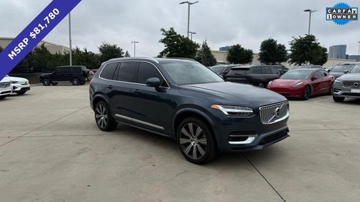 Denim Blue Metallic 2024 Volvo XC90 Recharge Plug-In Hybrid Ultimate