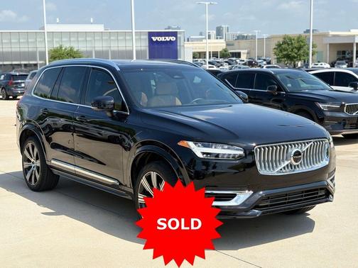 Onyx Black Metallic 2025 Volvo XC90 Plug-In Hybrid T8 Ultra