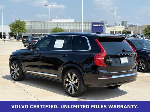 Onyx Black Metallic 2025 Volvo XC90 Plug-In Hybrid T8 Ultra