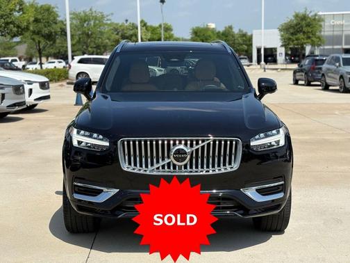 Onyx Black Metallic 2025 Volvo XC90 Plug-In Hybrid T8 Ultra