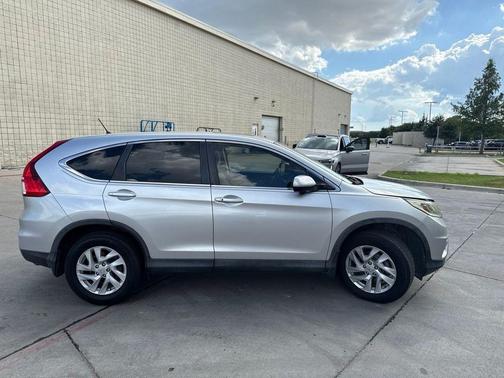 Alabaster Silver Metallic 2015 Honda CR-V EX