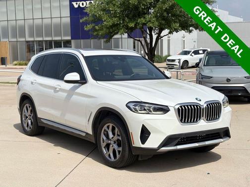 Mineral White Metallic 2022 BMW X3 xDrive30i