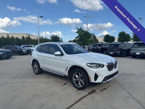 Mineral White Metallic 2022 BMW X3 xDrive30i