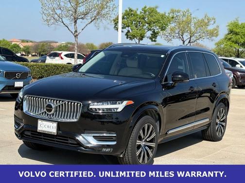 Onyx Black Metallic 2023 Volvo XC90 B6 Plus 7-Seater