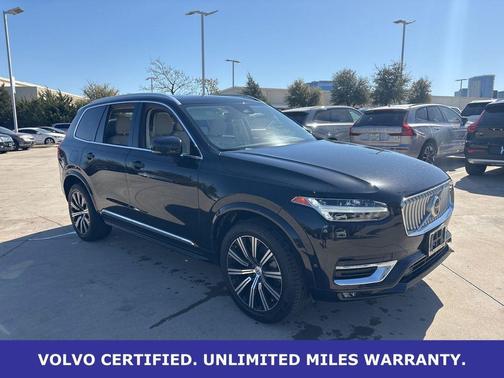 Onyx Black Metallic 2023 Volvo XC90 B6 Plus 7-Seater