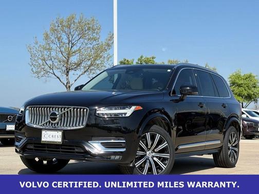 Onyx Black Metallic 2023 Volvo XC90 B6 Plus 7-Seater