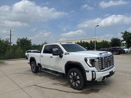 White Frost Tricoat 2024 GMC Sierra 2500 Denali