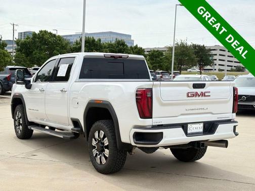 White Frost Tricoat 2024 GMC Sierra 2500 Denali