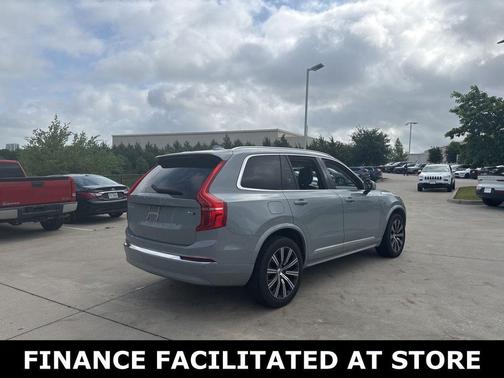 Vapour Gray Metallic 2024 Volvo XC90 B6 Plus Bright Theme