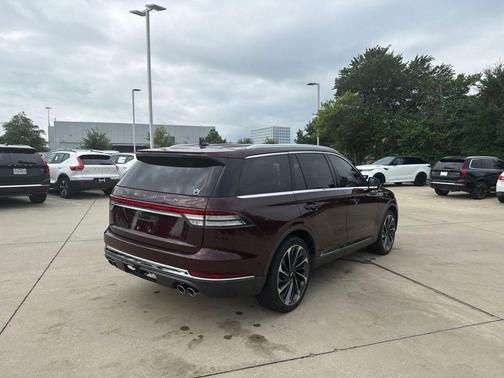 Burgundy 2022 Lincoln Aviator Reserve AWD