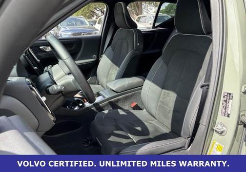 Sage Green Metallic 2023 Volvo XC40 Recharge Pure Electric Twin Plus
