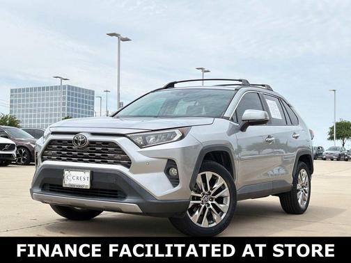Silver Sky Metallic 2019 Toyota RAV4 Limited
