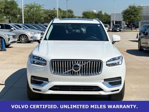 Crystal White Metallic 2023 Volvo XC90 Recharge Plug-In Hybrid Ultimate