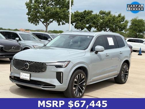 Vapour Grey Metallic 2025 Volvo XC90 B6 Plus 7-Seater