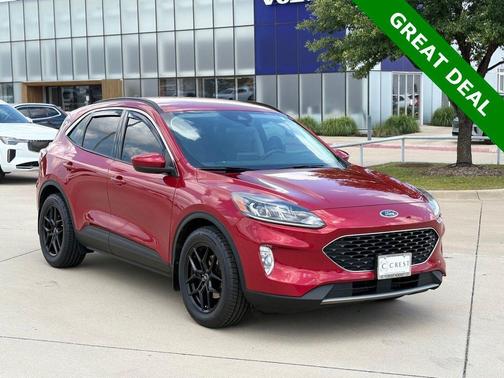 Rapid Red Metallic Tinted Clearcoat 2022 Ford Escape SEL