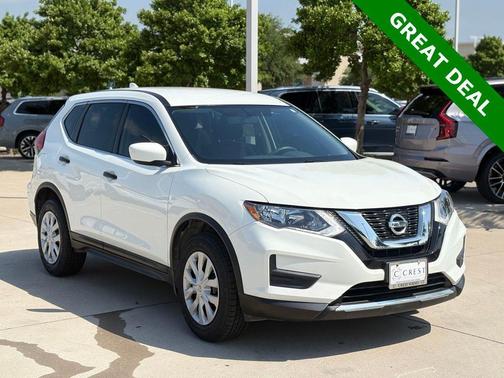 Glacier White 2017 Nissan Rogue S