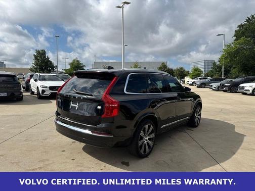 Onyx Black Metallic 2023 Volvo XC90 Recharge Plug-In Hybrid T8 Plus Bright Theme 7 Passenger