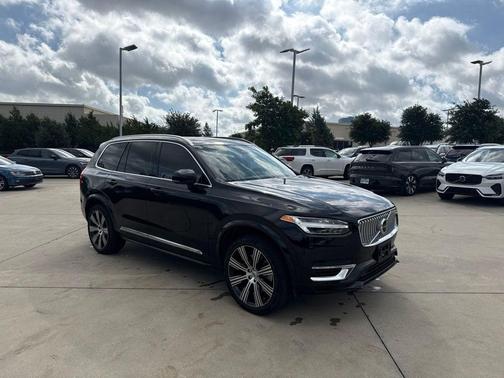 Onyx Black Metallic 2023 Volvo XC90 Recharge Plug-In Hybrid T8 Plus Bright Theme 7 Passenger