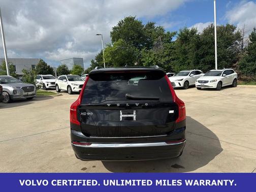 Onyx Black Metallic 2023 Volvo XC90 Recharge Plug-In Hybrid T8 Plus Bright Theme 7 Passenger