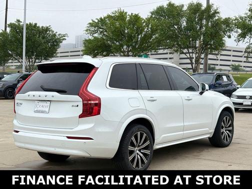 Crystal White Metallic 2023 Volvo XC90 B6 AWD