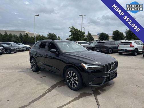 Onyx Black Metallic 2025 Volvo XC60 B5 Plus