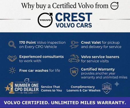 Crystal White Metallic 2023 Volvo XC60 B5 Ultimate Bright Theme