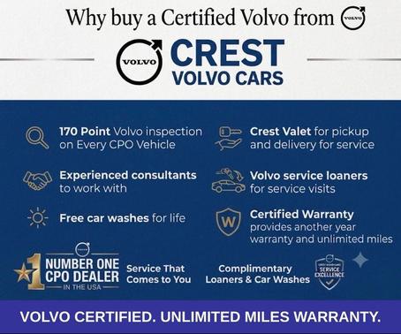 Crystal White Metallic 2024 Volvo S60 B5 Plus Black Edition