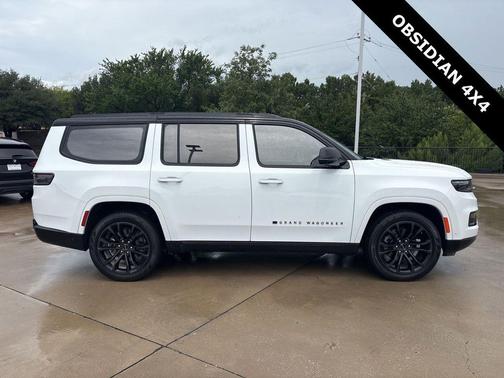 Bright White Clearcoat 2024 Jeep Grand Wagoneer Obsidian 4X4