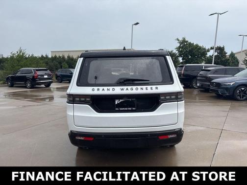 Bright White Clearcoat 2024 Jeep Grand Wagoneer Obsidian 4X4