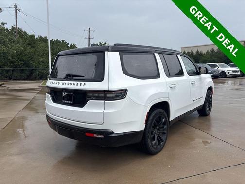 Bright White Clearcoat 2024 Jeep Grand Wagoneer Obsidian 4X4