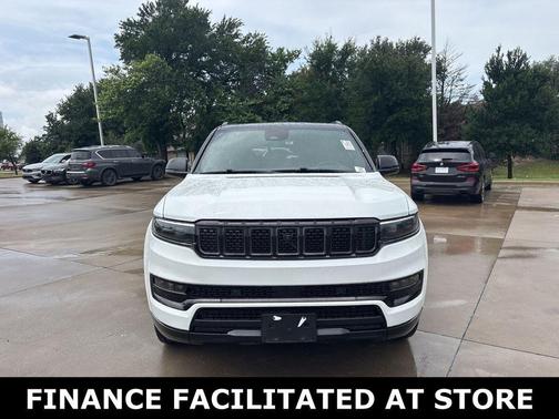 Bright White Clearcoat 2024 Jeep Grand Wagoneer Obsidian 4X4