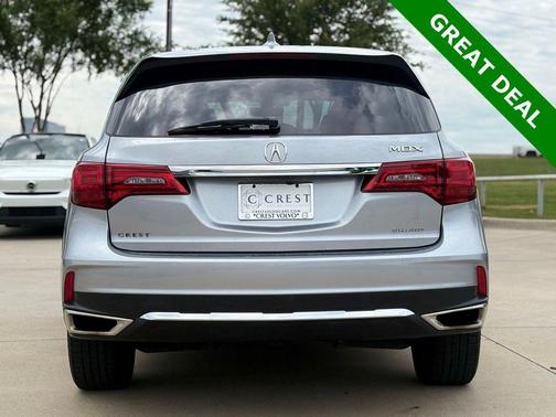 Lunar Silver Metallic 2018 Acura MDX 3.5L w/Technology Package