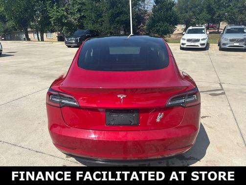 Red Multi-Coat 2021 Tesla Model 3 Standard Range Plus