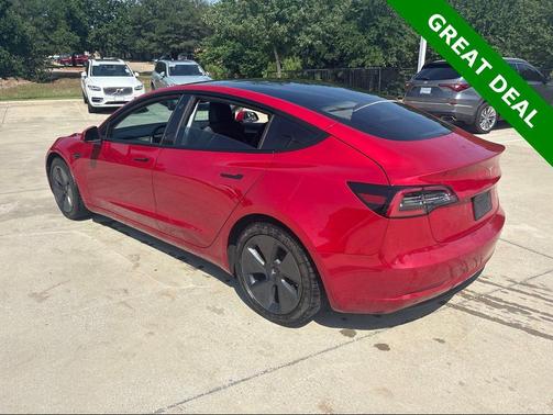 Red Multi-Coat 2021 Tesla Model 3 Standard Range Plus