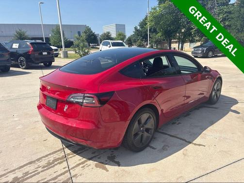 Red Multi-Coat 2021 Tesla Model 3 Standard Range Plus
