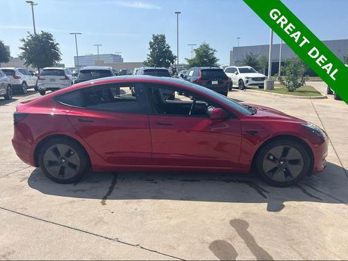 Red Multi-Coat 2021 Tesla Model 3 Standard Range Plus