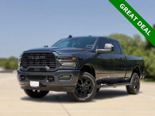 Forged Blue Metallic 2025 RAM 2500 Big Horn Night Edition Plus Group