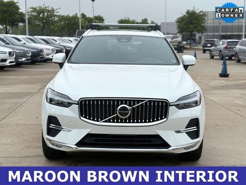 Crystal White Metallic 2023 Volvo XC60 B5 Plus Bright Theme
