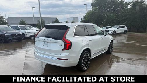 Crystal White Metallic 2025 Volvo XC90 B6 Plus 7-Seater