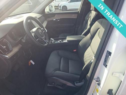Crystal White Metallic 2025 Volvo XC90 B6 Plus 7-Seater