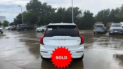 Crystal White Metallic 2025 Volvo XC90 B6 Plus 7-Seater