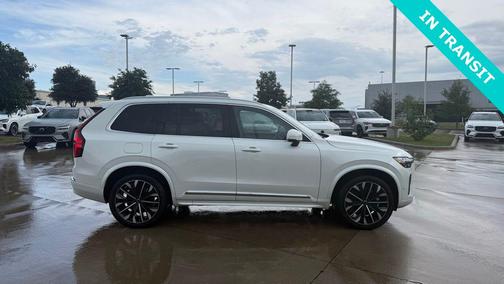 Crystal White Metallic 2025 Volvo XC90 B6 Plus 7-Seater