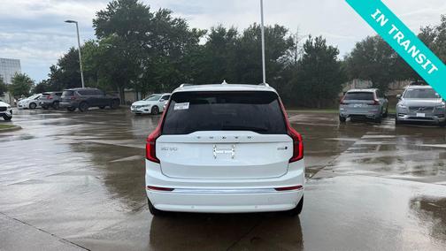 Crystal White Metallic 2025 Volvo XC90 B6 Plus 7-Seater