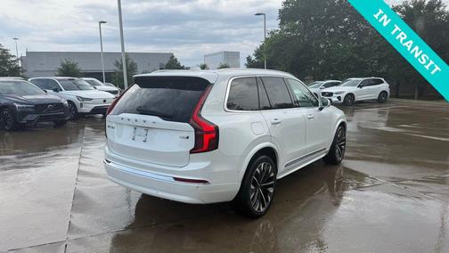 Crystal White Metallic 2025 Volvo XC90 B6 Plus 7-Seater