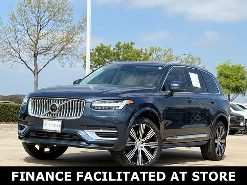 Denim Blue Metallic 2024 Volvo XC90 Recharge Plug-In Hybrid Ultimate