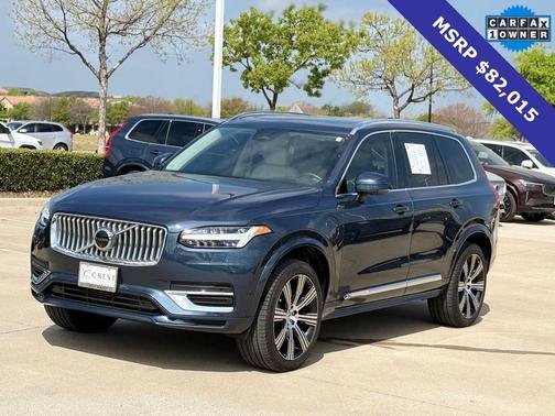Denim Blue Metallic 2024 Volvo XC90 Recharge Plug-In Hybrid Ultimate